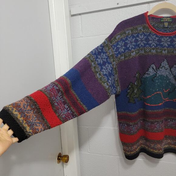 Rare Shetland Wool Fair Isle Sweater - Picture 4 of 9